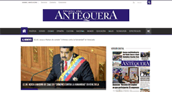 Desktop Screenshot of diariodeantequera.com